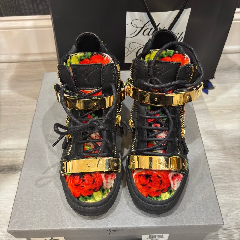 Giuseppe Zanotti London TR Donna Colly Multired sneaker